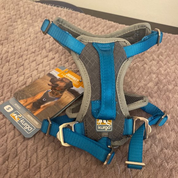 KURGO Small Pop Blue Dog Harness - Picture 2 of 4